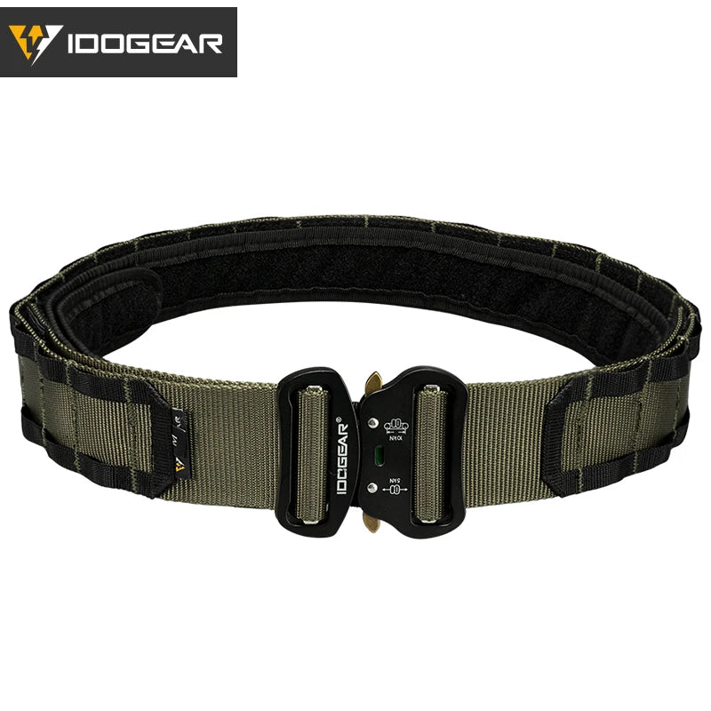 Ceinture Tactique de Combat IDOGEAR - Boucle à Dégagement Rapide
