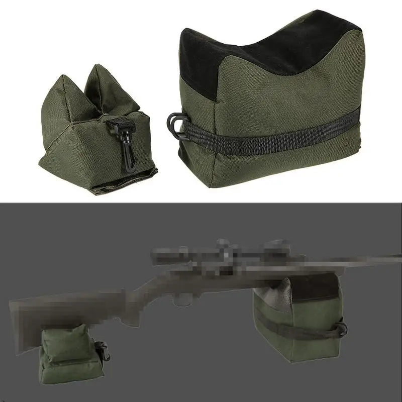 Support de Tir Tactique avec Sacs de Sable - Précision et Stabilité pour Fusil, Chasse et Tir Sportif