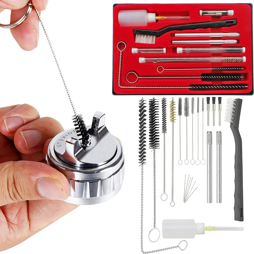 Kit de nettoyage 23 pièces pour armes à feu – entretien complet pour fusils, pistolets et carabines