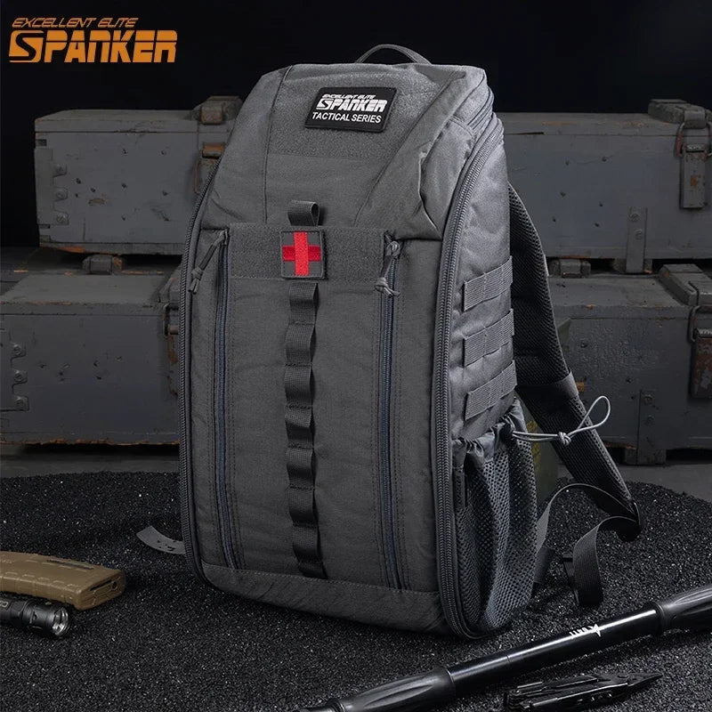 Sac à Dos Tactique Étanche SPANKER BG112 - 30L avec Système MOLLE