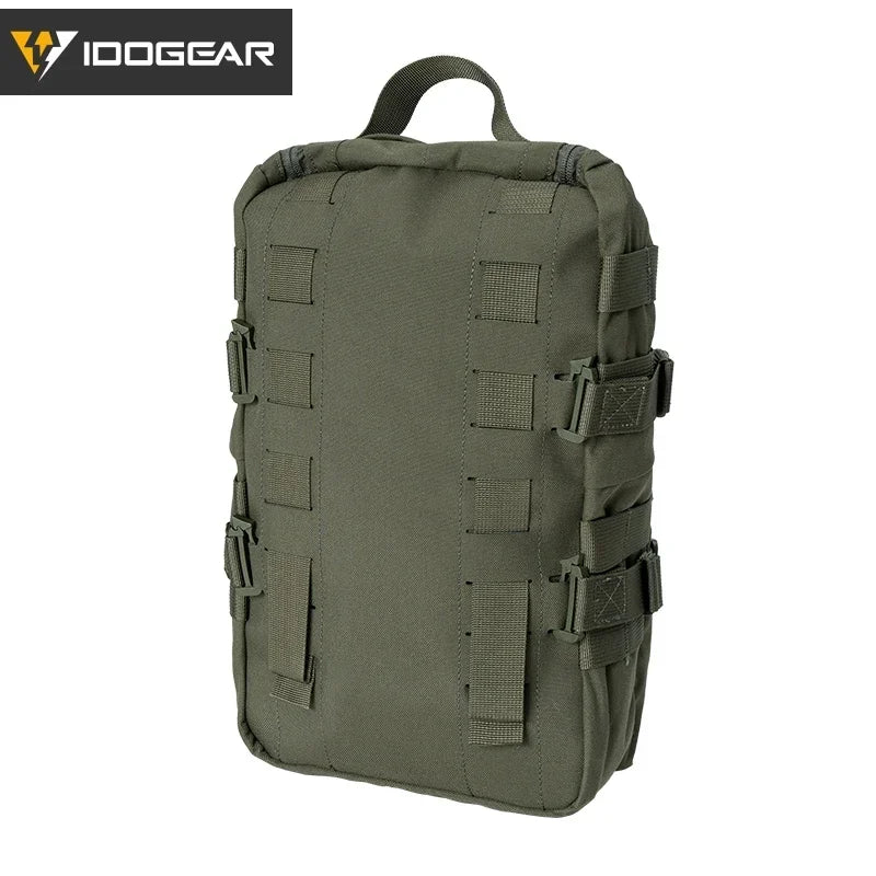 Mini sac d’hydratation tactique IDOGEAR – Nylon 500D, MOLLE, compact et résistant – 32 × 19 × 9,5 cm