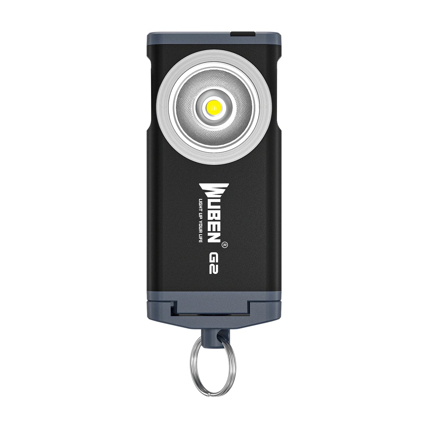 Lampe porte-clés WUBEN G2 – 500 Lumens rechargeable, 5 Modes d’éclairage, USB Type-C, Aimantée
