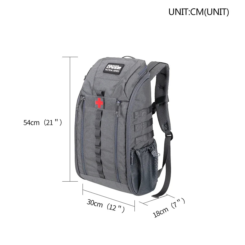 Sac à Dos Tactique Étanche SPANKER BG112 - 30L avec Système MOLLE
