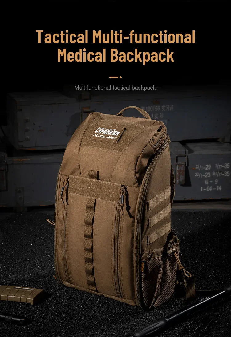 Sac à Dos Tactique Étanche SPANKER BG112 - 30L avec Système MOLLE