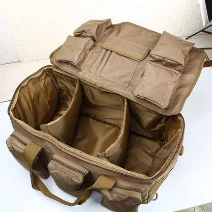 Sac Tactique 55L Duffel MOLLE – Grand Sac de Transport Randonnée, Gym, Mission, Outdoor
