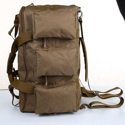 Sac Tactique 55L Duffel MOLLE – Grand Sac de Transport Randonnée, Gym, Mission, Outdoor