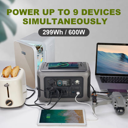 Station Électrique Portable ALLPOWERS R600 - 299Wh / 600W