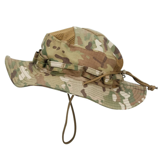 Chapeau Boonie camouflage respirant – protection solaire et style tactique pour outdoor - plusieurs coloris