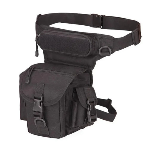 Pochette tactique de cuisse multifonction - Ceinture de cuisse réglable - Randonnée et Outdoor | SecuriTeam