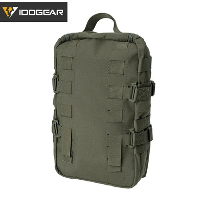Mini sac d’hydratation tactique IDOGEAR – Nylon 500D, MOLLE, compact et résistant – 32 × 19 × 9,5 cm