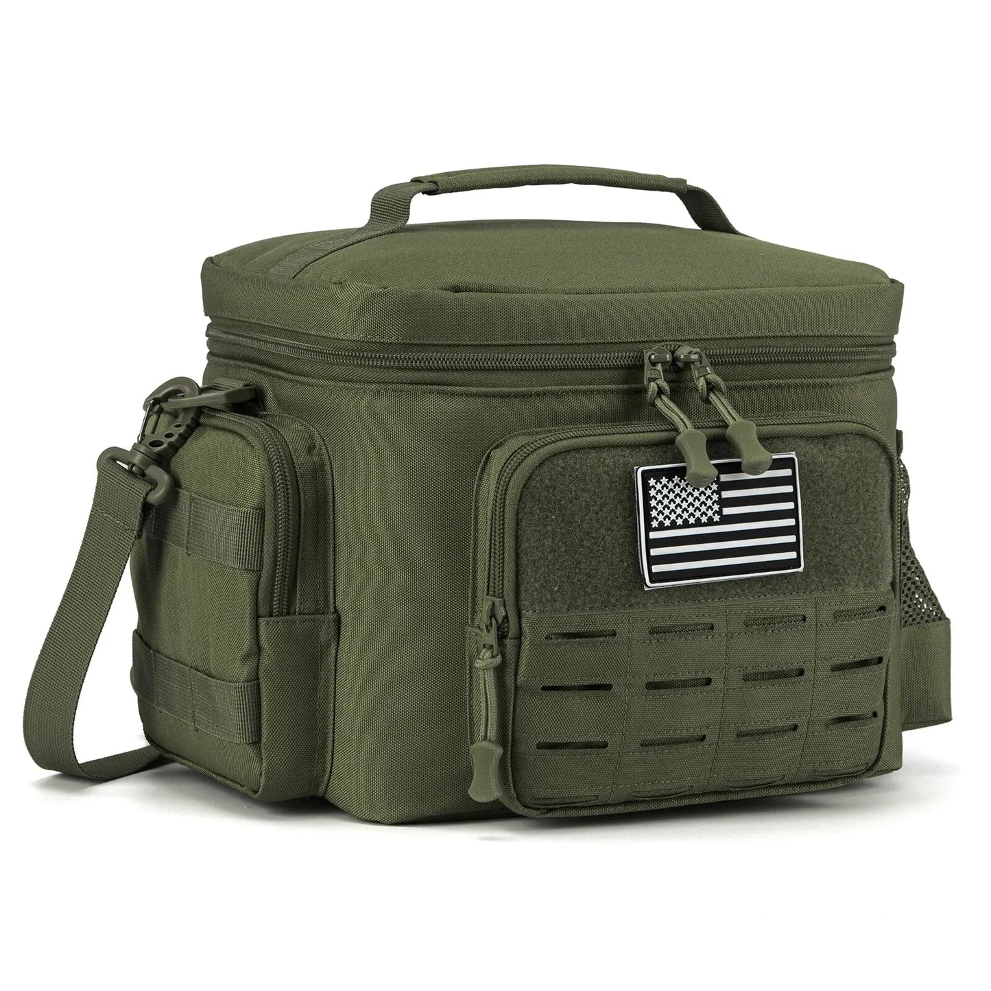 Lunch box tactique isotherme – Sac repas robuste et étanche pour camping, travail ou randonnée