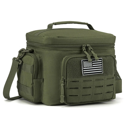 Lunch box tactique isotherme – Sac repas robuste et étanche pour camping, travail ou randonnée