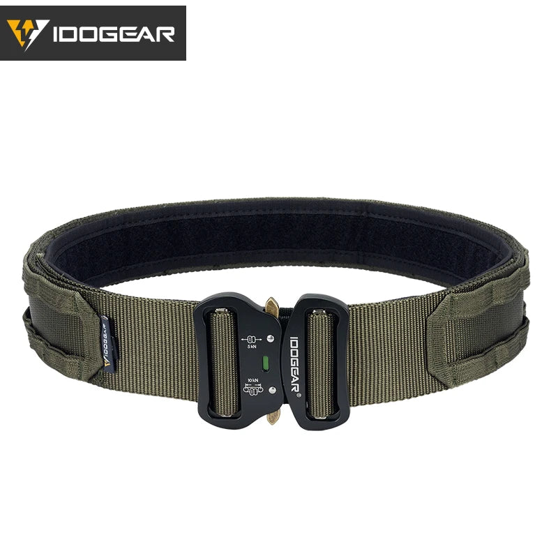 Ceinture Tactique de Combat IDOGEAR - Boucle à Dégagement Rapide