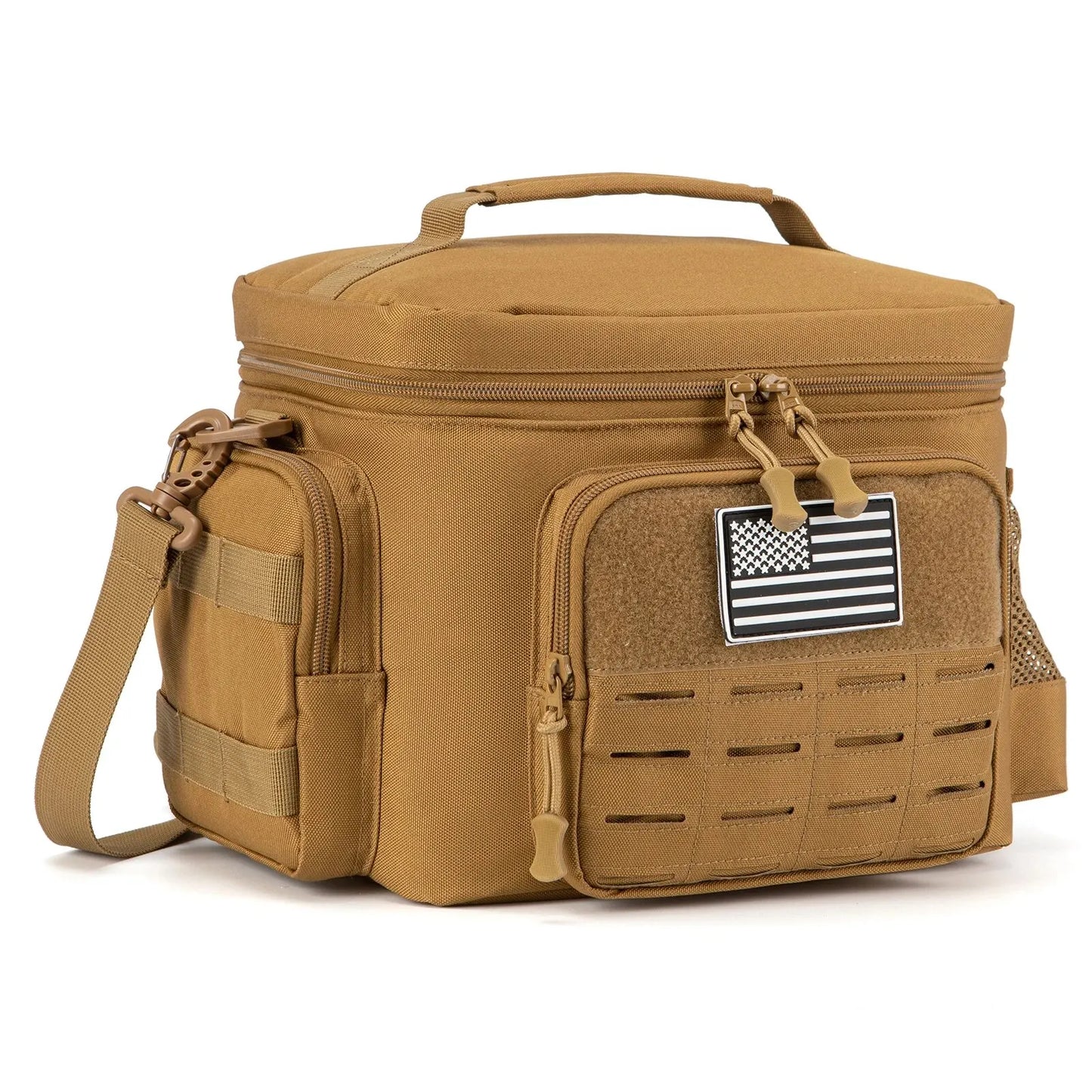 Lunch box tactique isotherme – Sac repas robuste et étanche pour camping, travail ou randonnée