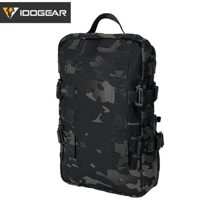 Mini sac d’hydratation tactique IDOGEAR – Nylon 500D, MOLLE, compact et résistant – 32 × 19 × 9,5 cm