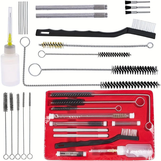 Kit de nettoyage 23 pièces pour armes à feu – entretien complet pour fusils, pistolets et carabines