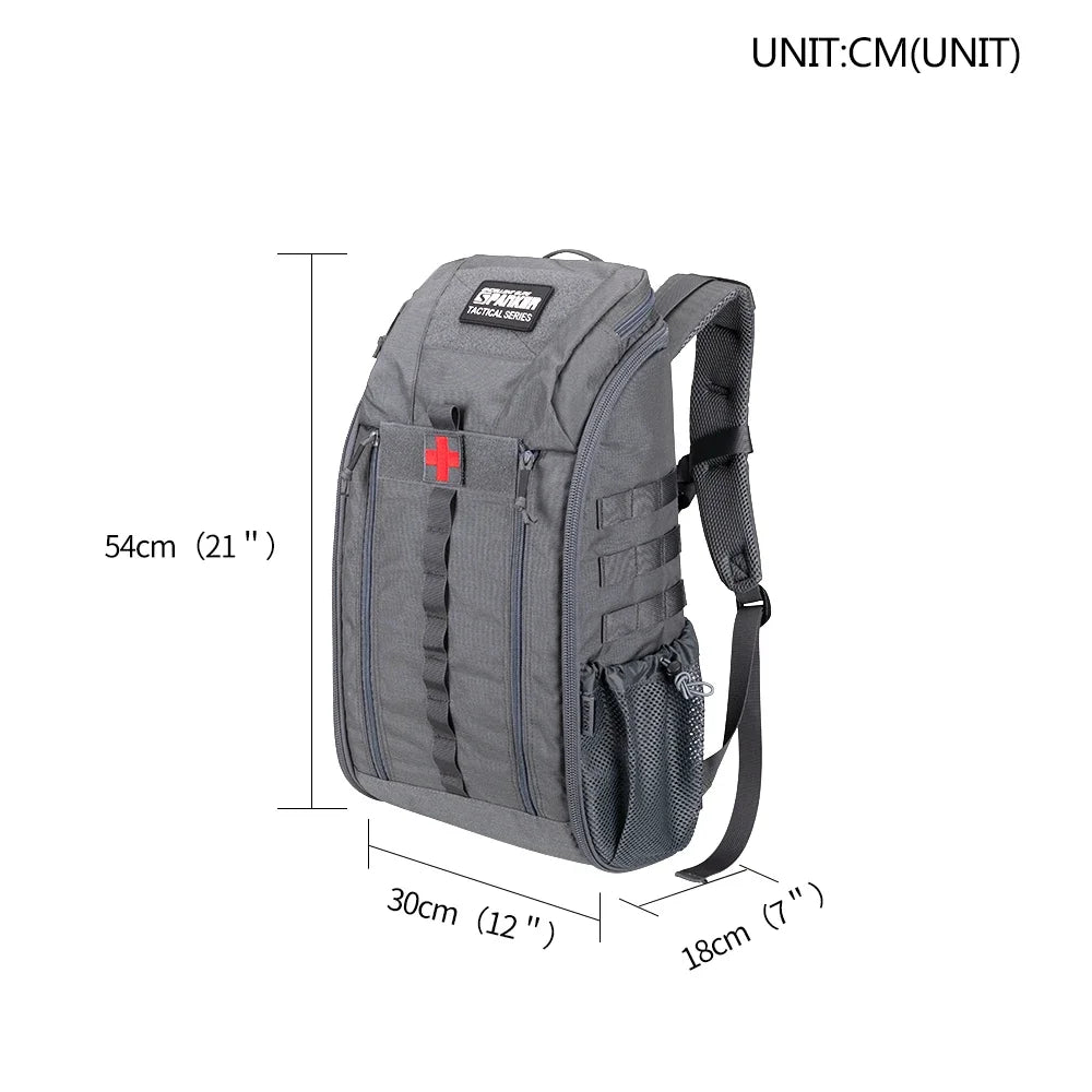 Sac à Dos Tactique Étanche SPANKER BG112 - 30L avec Système MOLLE