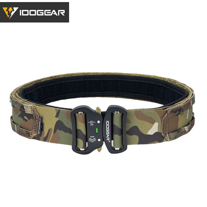 Ceinture Tactique de Combat IDOGEAR - Boucle à Dégagement Rapide