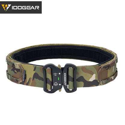 Ceinture Tactique de Combat IDOGEAR - Boucle à Dégagement Rapide