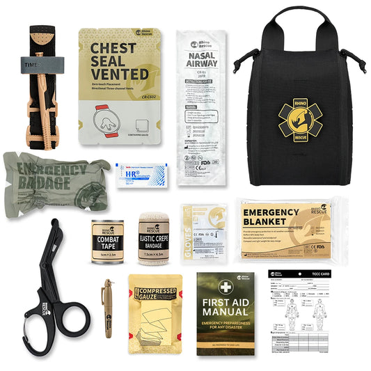 Trousse de Premiers Secours Rhino Rescue – Kit d’Urgence Complet