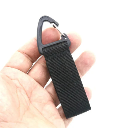 Lanière de Sécurité Tactique Élastique Anti-Perte - Sangle de Sécurité avec Ressort