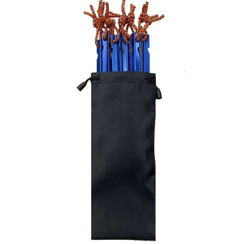 Piquets de Tente en Aluminium PACOONE – Lot de 10 (18 cm)