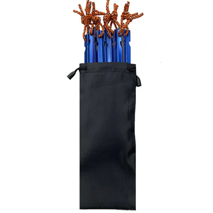 Piquets de Tente en Aluminium PACOONE – Lot de 10 (18 cm)